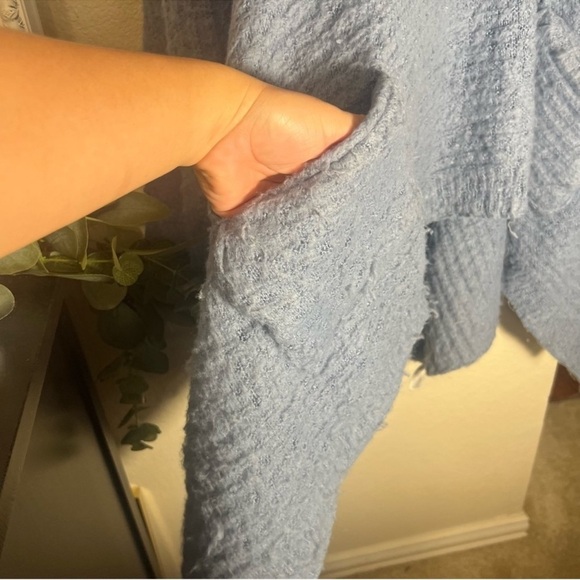 One size MELROSE & MARKET baby sky blue poncho - Picture 2 of 9